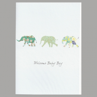 Glckwunschkarte Elephant Boy