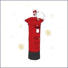 Weihnachtskarte Mailbox